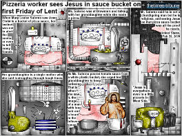 Bob Schroeder | Jesus in sauce bucket | Preview