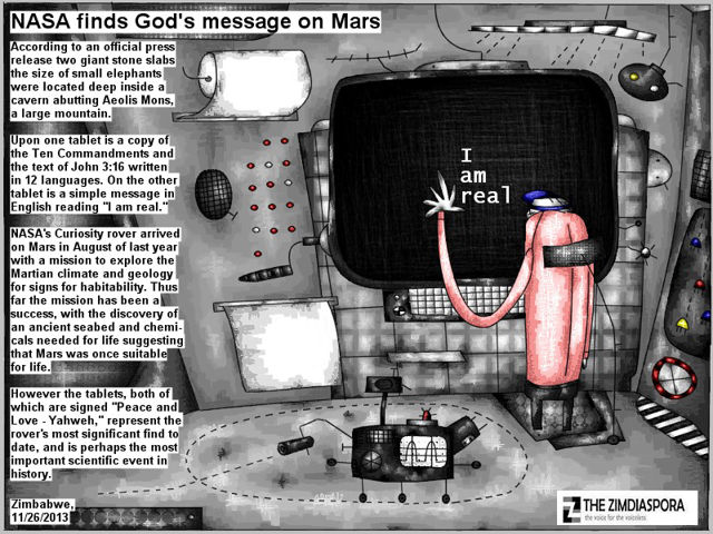 Bob Schroeder | God’s message | on Mars | NASA finds God’s message on Mars