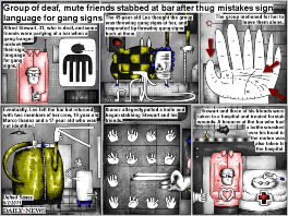 Bob Schroeder | Group of deaf, mute friends stabbed at bar after thug mistakes sign language for gang signs | Preview
