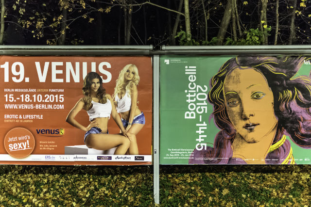 Xabu Iborian | Goldener Oktober | Venus und Botticelli - Bahnhof Lichterfelde Ost
